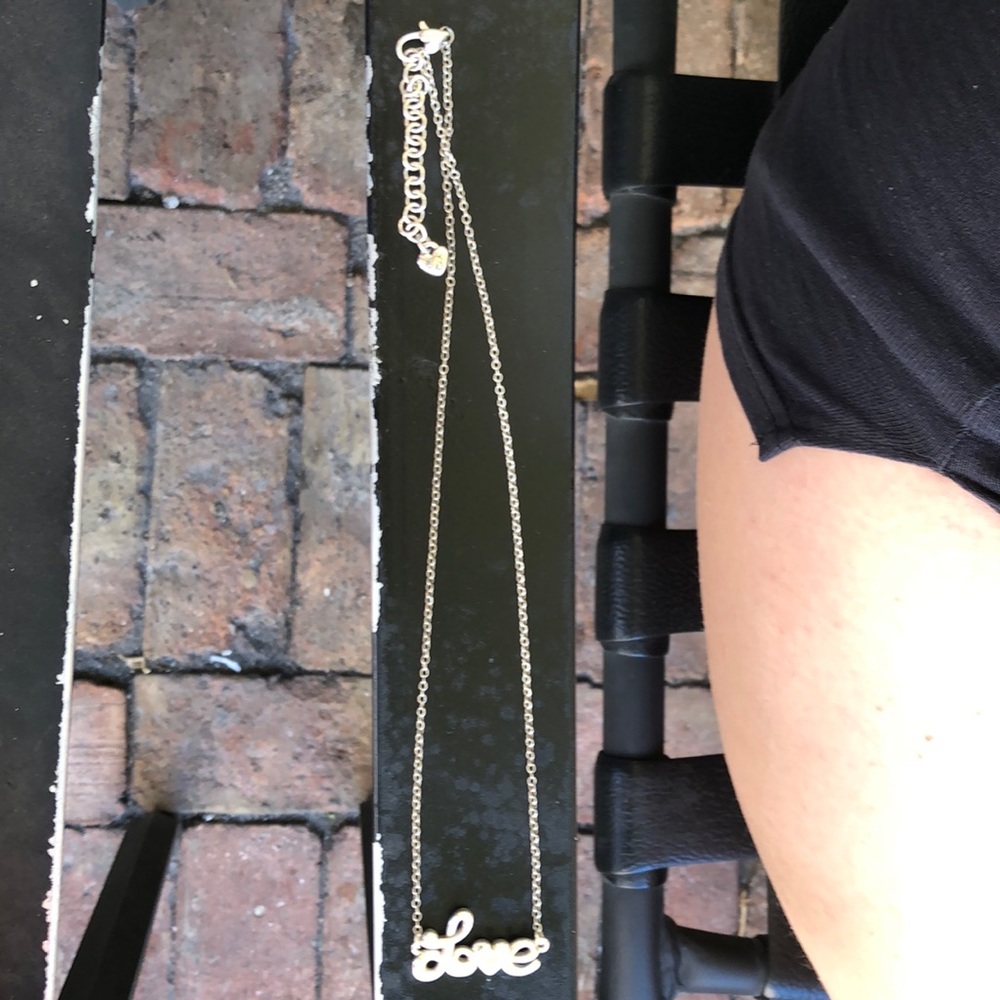 Sterling silver Brighton LOVE necklace❤️